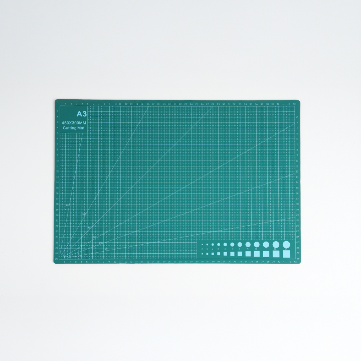 커터칼 노랑+커팅매트