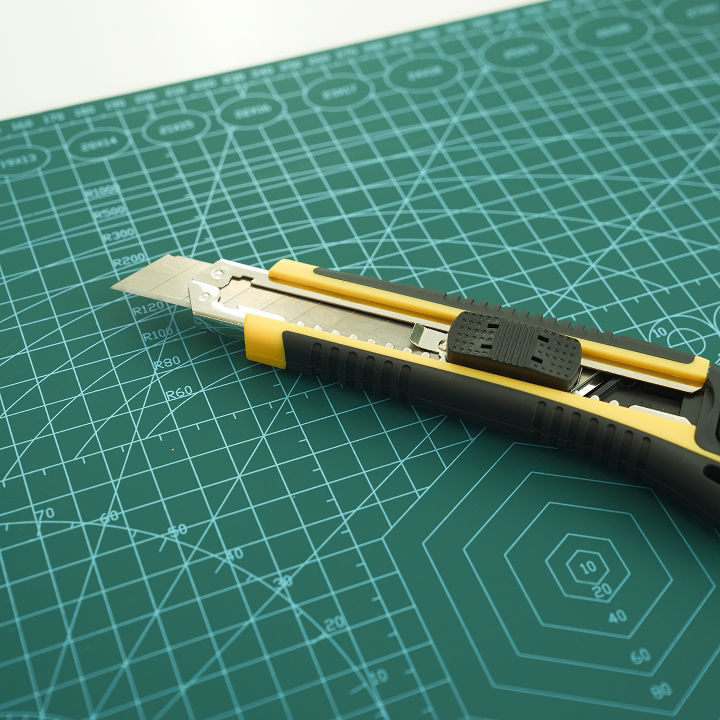 커터칼 노랑+커팅매트